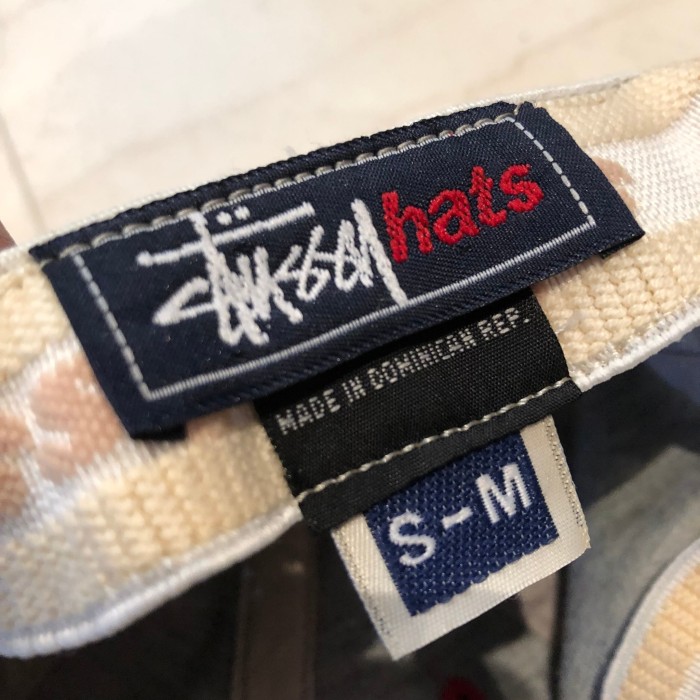 90s OLD STUSSY/Logo embroidery cap/S-M | Vintage.City 古着屋、古着コーデ情報を発信