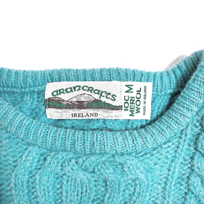 ARAN CRAFTS/Cable knitting wool sweater | Vintage.City 빈티지숍, 빈티지 코디 정보
