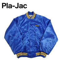 【665】Pla-Jac　USA製ナイロンスタジャン　青・ブルー　Lサイズ | Vintage.City ヴィンテージ 古着