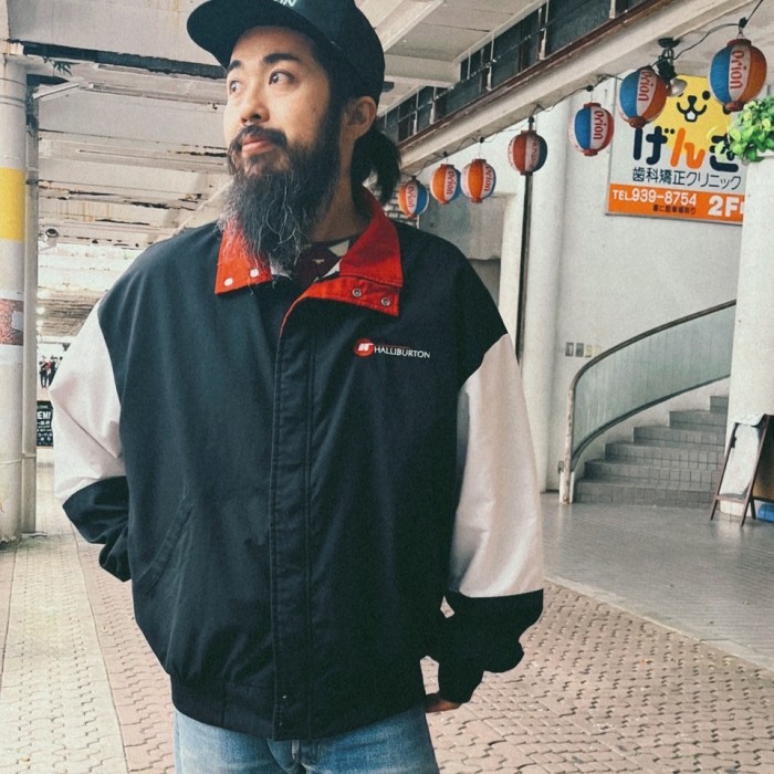 90s Stand Collar Zip Up Blouson | Vintage.City 古着屋、古着コーデ情報を発信