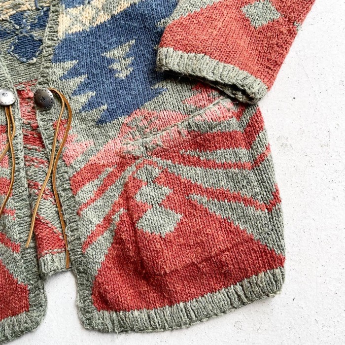 Vintage LAUREN Ralph Lauren Nativ Knit C | Vintage.City 古着屋、古着コーデ情報を発信