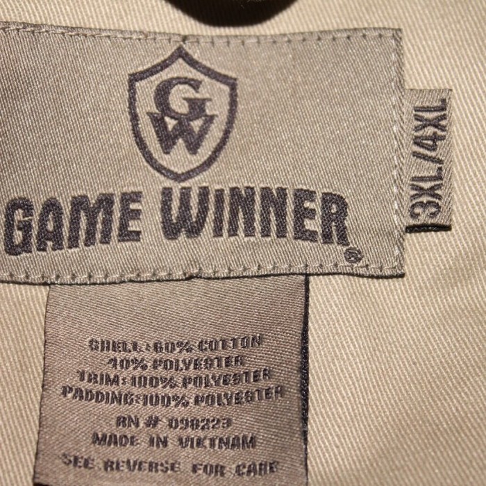 GAME WINNER 4XL fishing vest | Vintage.City 빈티지숍, 빈티지 코디 정보