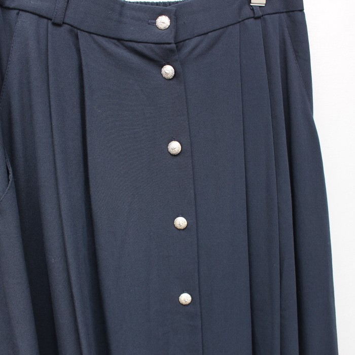 USA VINTAGE アメリカ古着フロントボタンデザインロングスカート | Vintage.City 古着屋、古着コーデ情報を発信