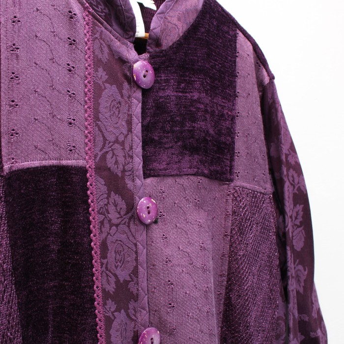 USA VINTAGE アメリカ古着お花ジャガード刺繍デザインジャケット | Vintage.City 古着屋、古着コーデ情報を発信