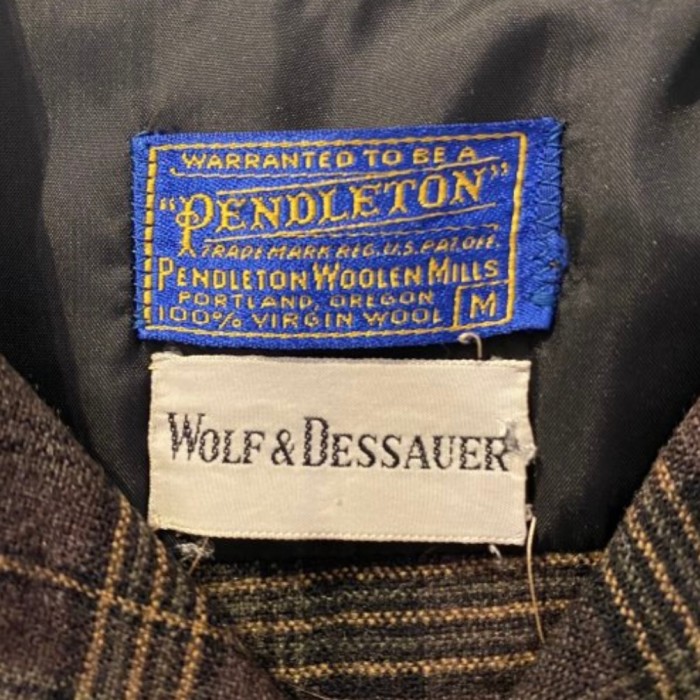 60s PENDLETON×WOLF&DESSAUER  Wool Shirts | Vintage.City 古着屋、古着コーデ情報を発信