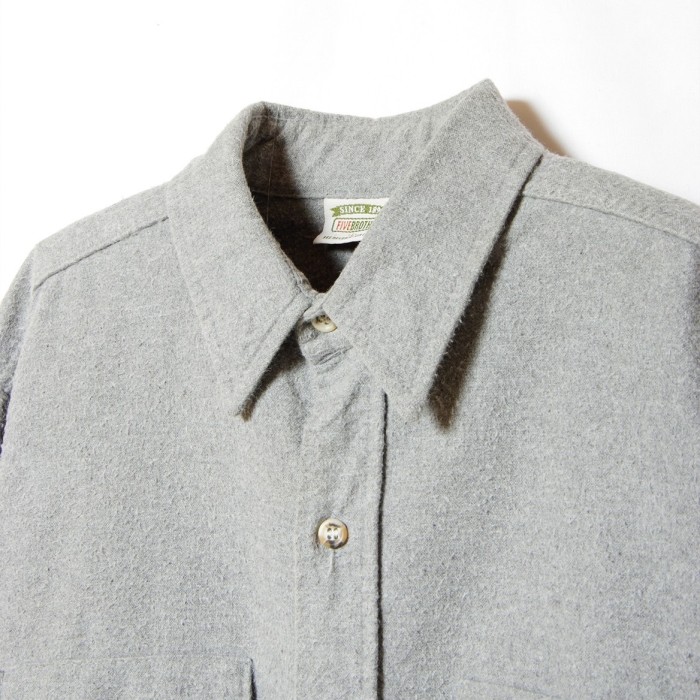 "FIVE BROTHER" Flannel Shirt | Vintage.City Vintage Shops, Vintage Fashion Trends