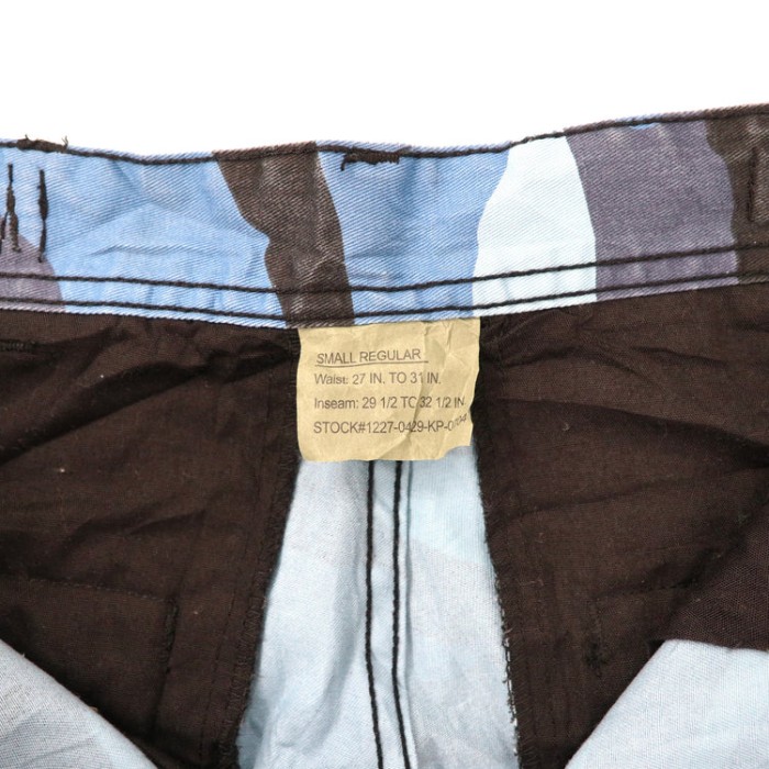 ROTHCO ミリタリーカーゴパンツ 31 ブルー カモフラ コットン | Vintage.City 古着屋、古着コーデ情報を発信
