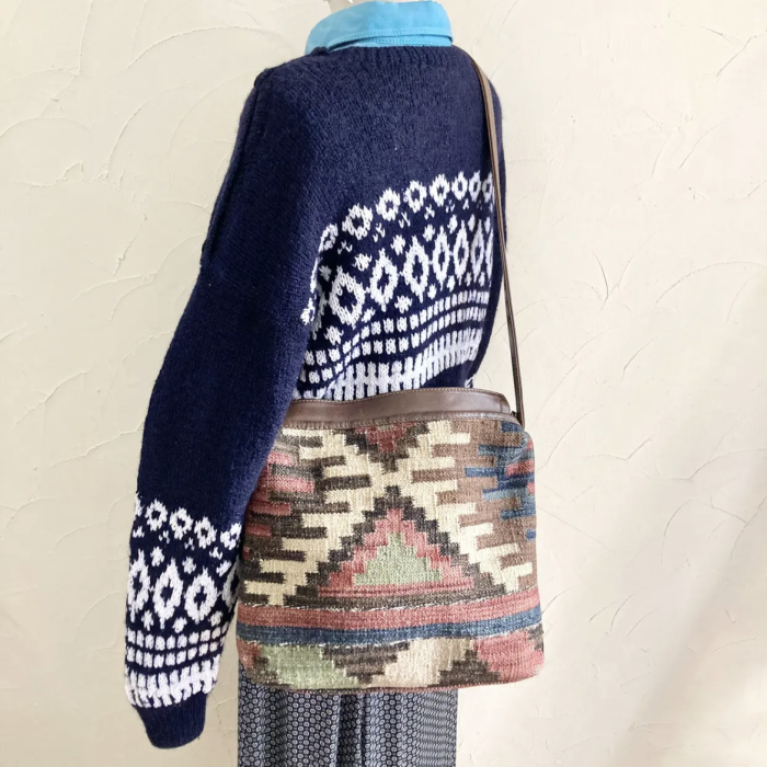 India native pattern shoulder bag | Vintage.City ヴィンテージ 古着