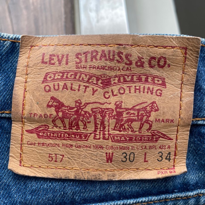 USA Levi's 517 bootcut denim pants W30 | Vintage.City 빈티지숍, 빈티지 코디 정보