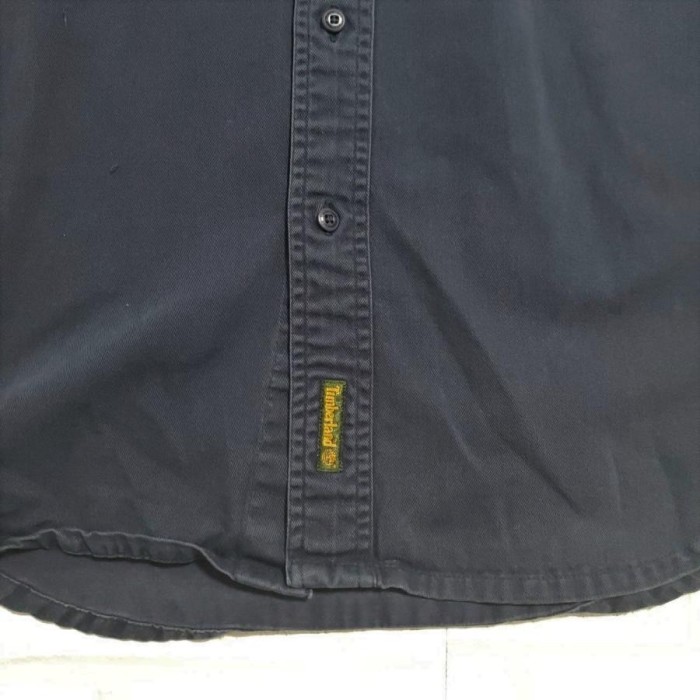 【668】Timberland ワイシャツ/Ｙシャツ Mサイズ  紺・ネイビー | Vintage.City 빈티지숍, 빈티지 코디 정보
