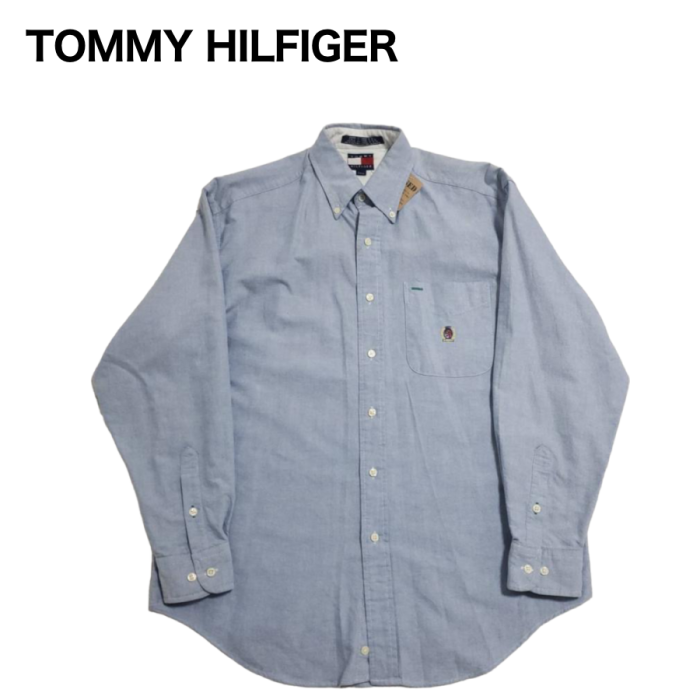 【667】TOMMY HILFIGER 長袖ワイシャツ/Ｙシャツ Sサイズ | Vintage.City 古着屋、古着コーデ情報を発信