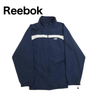 【658】Reebokナイロンジャケット　青・紺　XLサイズ　ポリ100 | Vintage.City ヴィンテージ 古着