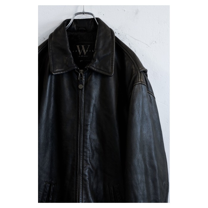 Vintage “Winlit New York” Zipup Leather | Vintage.City 빈티지숍, 빈티지 코디 정보