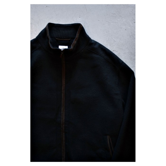 Vintage Cashmere Blend Zipup Jacket | Vintage.City 古着屋、古着コーデ情報を発信