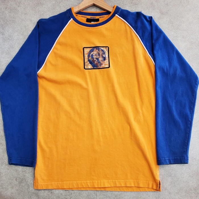 and1 アンドワン メキシコ製ロングティーシャツ 90s 年代 バスケット | Vintage.City 古着屋、古着コーデ情報を発信
