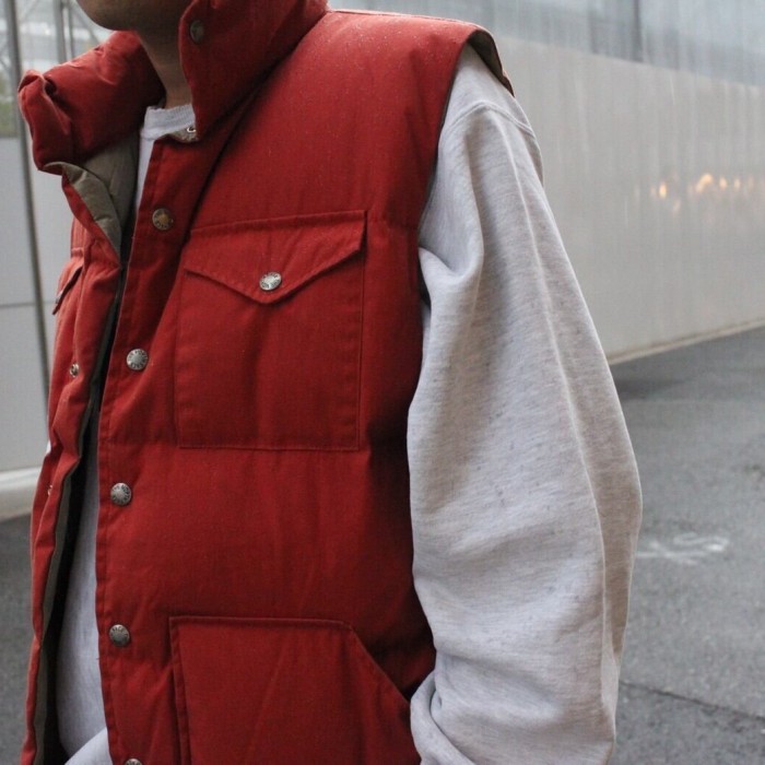 80s THE NORTH FACE down vest | Vintage.City 古着屋、古着コーデ情報を発信