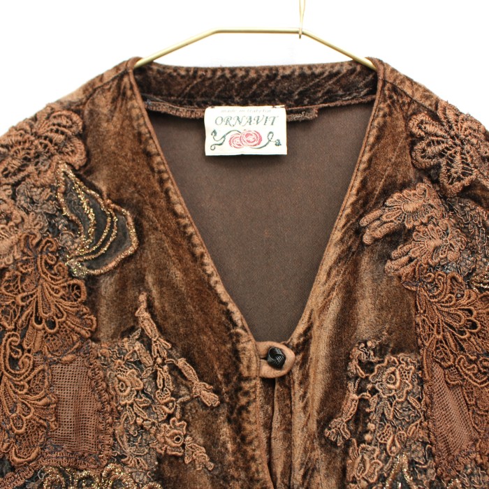 EU VINTAGE ヨーロッパ古着刺繍ヴィンテージデザインカーディガン | Vintage.City 古着屋、古着コーデ情報を発信