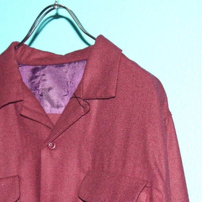 60s Wool Open Collar Shirt | Vintage.City Vintage Shops, Vintage Fashion Trends