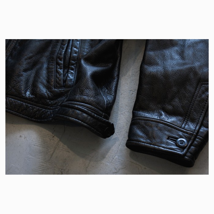 Vintage “Winlit New York” Zipup Leather | Vintage.City 古着屋、古着コーデ情報を発信