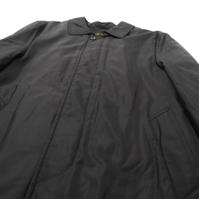 DAKS Aラインコート L ブラック ナイロン 日本製 | Vintage.City 古着屋、古着コーデ情報を発信