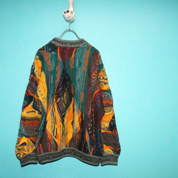 90s COOGI cotton 3D knit | Vintage.City