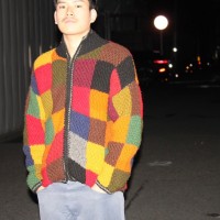 80s HAND KNIT Knit Blouson | Vintage.City ヴィンテージ 古着