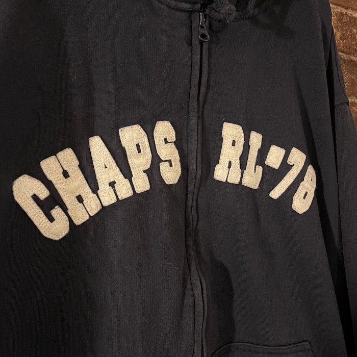 90’s CHAPS Ralph Lauren フルジップ パーカー | Vintage.City 古着屋、古着コーデ情報を発信