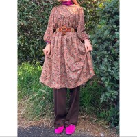 70s Paisley tunic dress | Vintage.City ヴィンテージ 古着