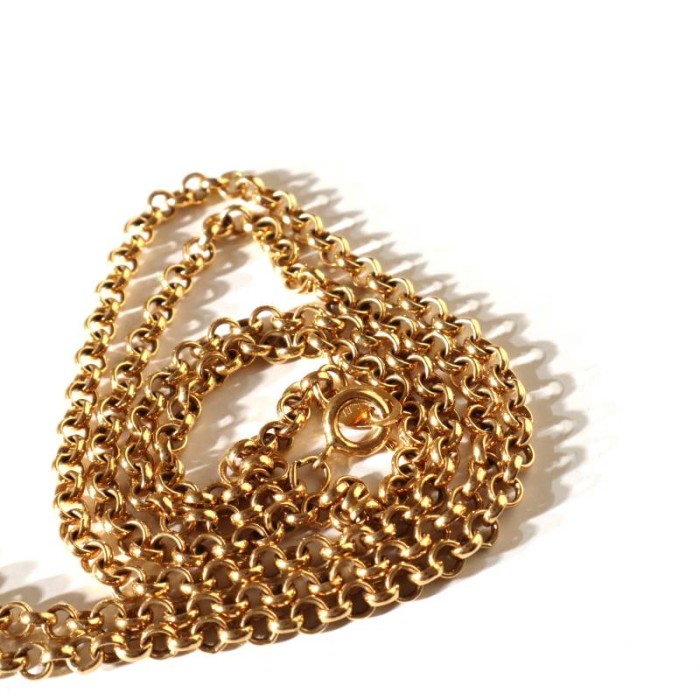 Trifari 70s vintage gold heart necklace | Vintage.City 빈티지숍, 빈티지 코디 정보