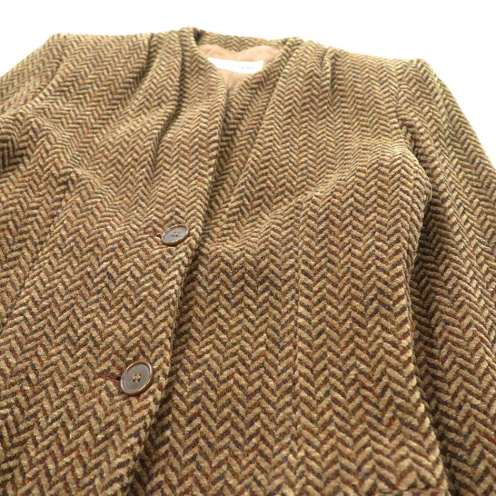 EMPORIO ARMANI ヘリンボーンツイードジャケット イタリア製 | Vintage.City 古着屋、古着コーデ情報を発信