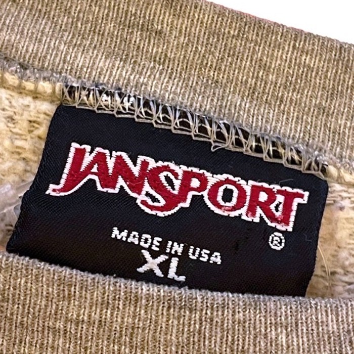 JANSPORT ジャンスポーツ カレッジプリント 90's / スウェット 