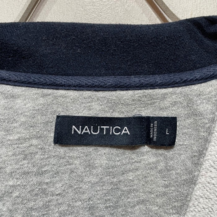 “NAUTICA” Half Zip Sweat Shirt | Vintage.City 古着屋、古着コーデ情報を発信
