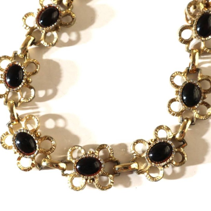 60s vintage black parts short necklace | Vintage.City 古着屋、古着コーデ情報を発信