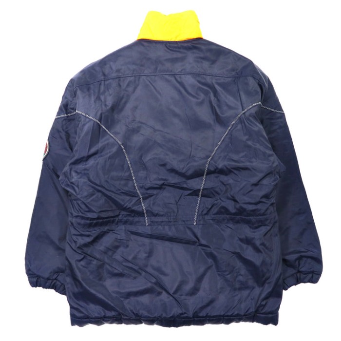 FILA セーリングジャケット ドロストオーバーコート XL ネイビー 90s | Vintage.City 古着屋、古着コーデ情報を発信