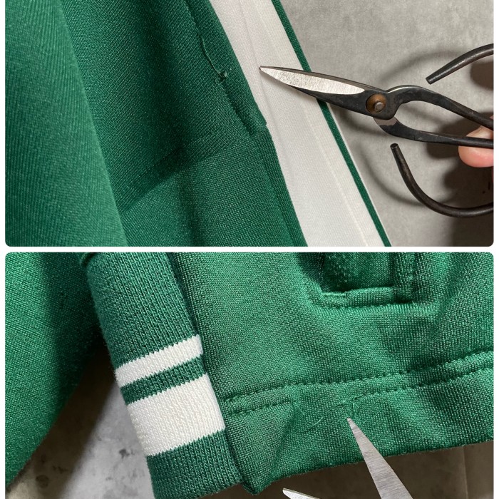 【古着人気アイテム】プーマ　トラックジャケット　両面刺繍　緑白　メンズL | Vintage.City 古着屋、古着コーデ情報を発信