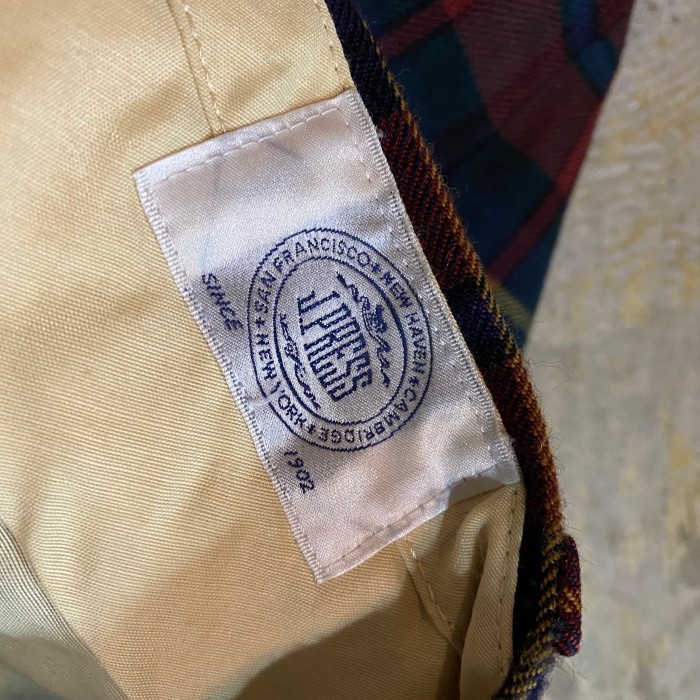 80s J.PRESS plaid wool slacks | Vintage.City 古着屋、古着コーデ情報を発信