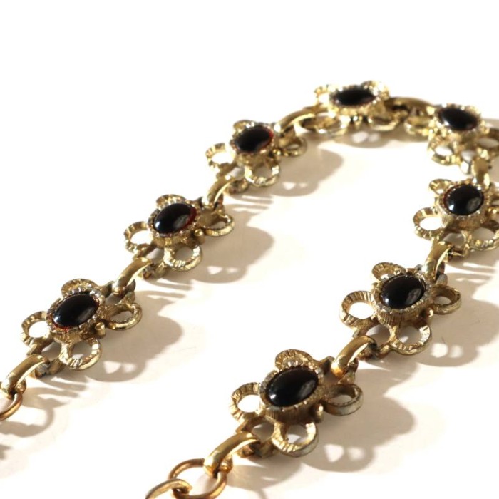 60s vintage black parts short necklace | Vintage.City 古着屋、古着コーデ情報を発信
