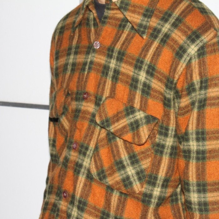 70s KINGS ROAD Wool Open Collar Shirt | Vintage.City Vintage Shops, Vintage Fashion Trends