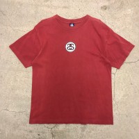 90s OLD STUSSY/SS ring Logo Tee/USA製/L | Vintage.City ヴィンテージ 古着