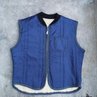 70's Euro reversible vest : nylon/fur | Vintage.City ヴィンテージ 古着