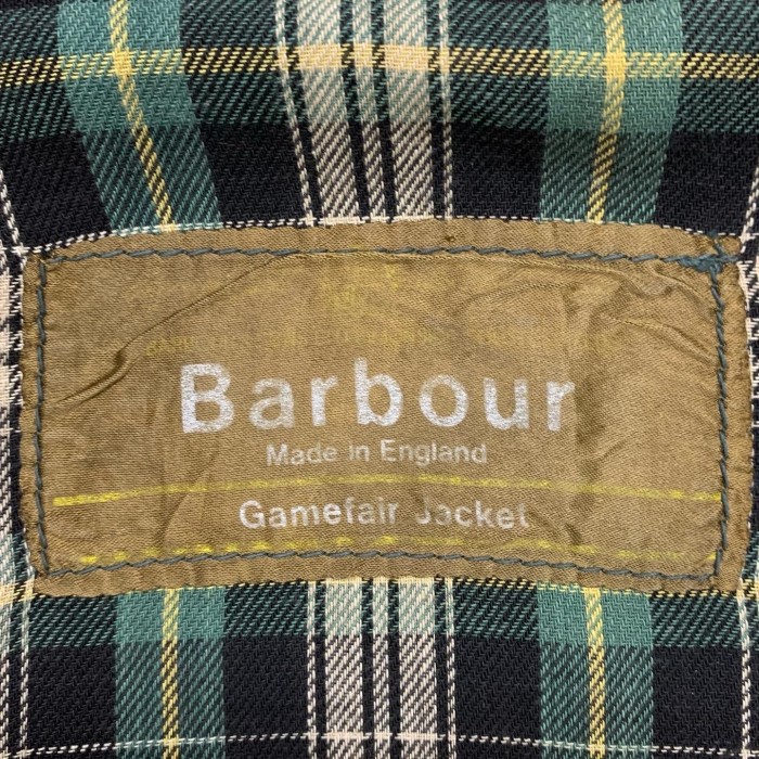 70'S BARBOUR 1クレスト "GAMEFAIR" オイルドジャケット | Vintage.City 古着屋、古着コーデ情報を発信