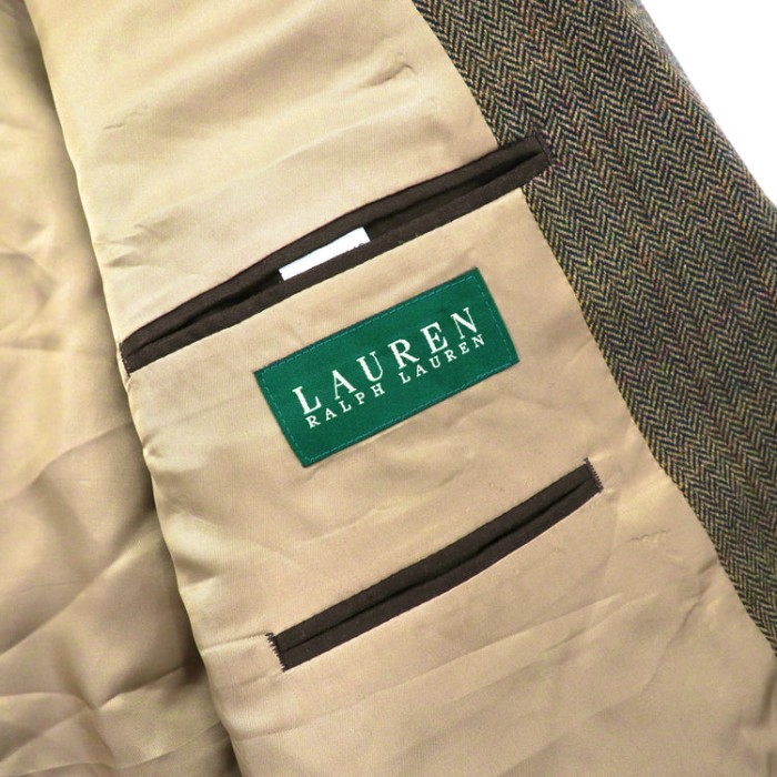 LAUREN RALPH LAUREN 2Bツイードジャケット | Vintage.City 古着屋、古着コーデ情報を発信