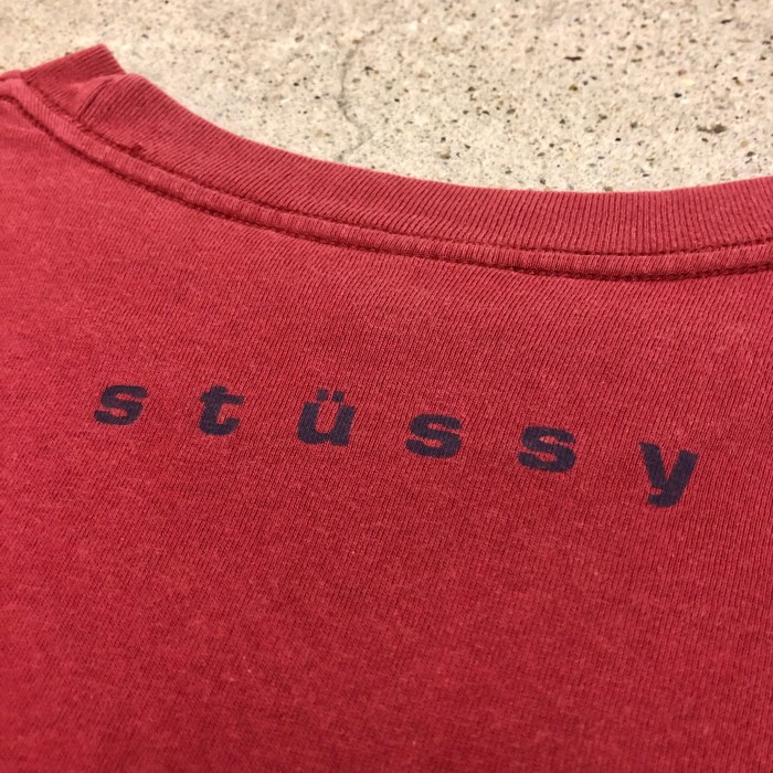 90s OLD STUSSY/SS ring Logo Tee/USA製/L | Vintage.City 古着屋、古着コーデ情報を発信