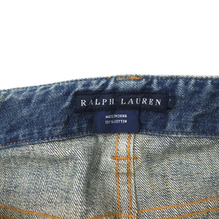 RALPH LAUREN デニムパンツ 7 ブルー ヴィンテージ加工 | Vintage.City 古着屋、古着コーデ情報を発信