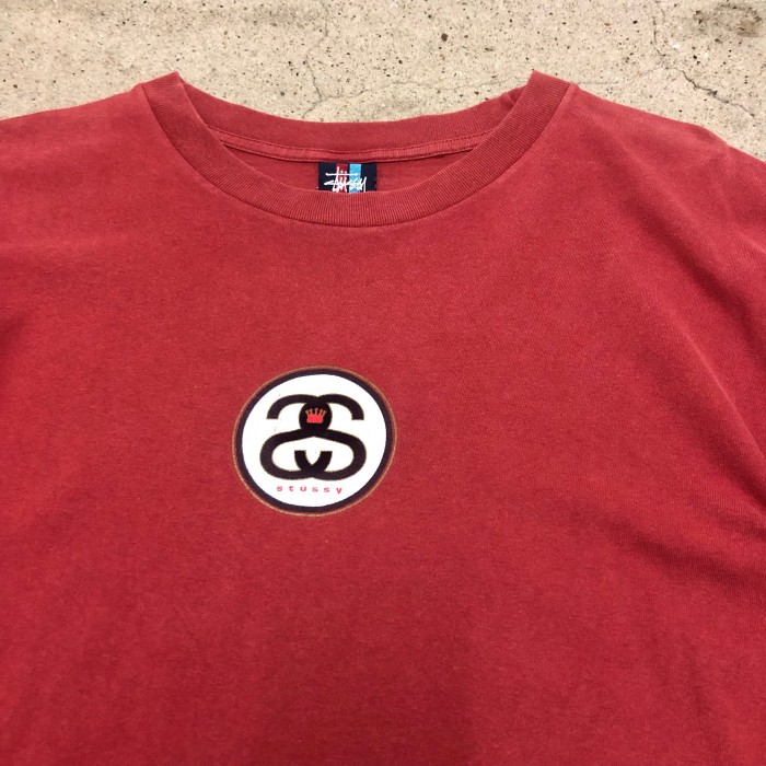 90s OLD STUSSY/SS ring Logo Tee/USA製/L | Vintage.City 古着屋、古着コーデ情報を発信