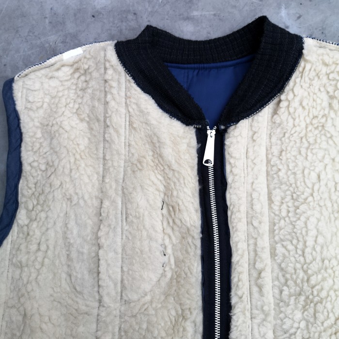 70's Euro reversible vest : nylon/fur | Vintage.City 빈티지숍, 빈티지 코디 정보
