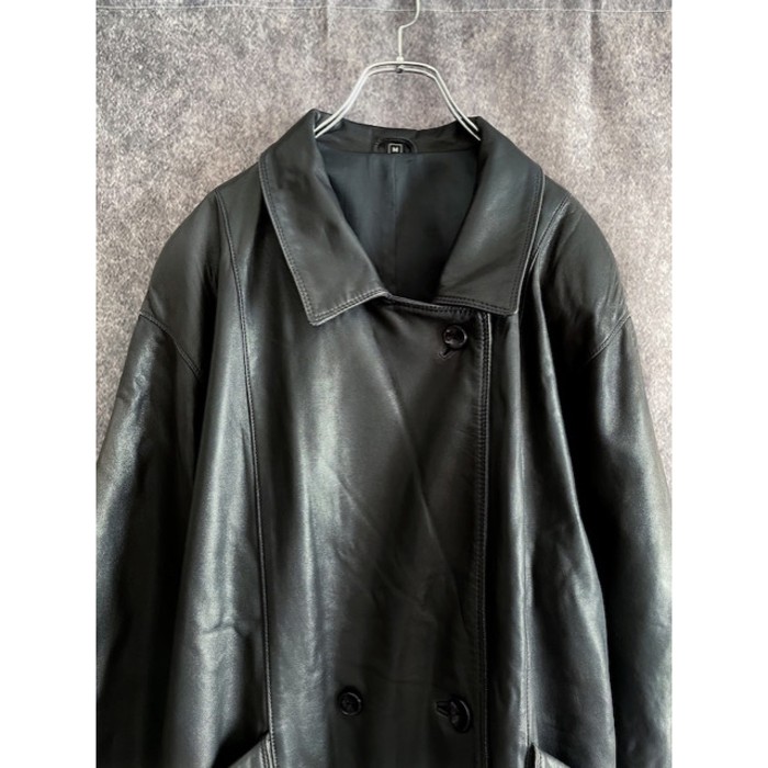 90s 3way sheepskin leather w jacket coat | Vintage.City 古着屋、古着コーデ情報を発信