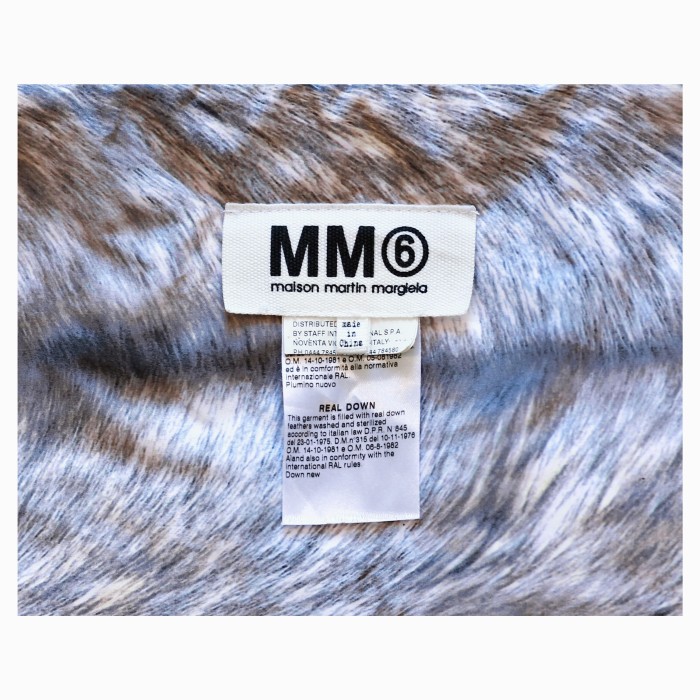 “MM6 Maison Martin Margiela” Down Scarf | Vintage.City 古着屋、古着コーデ情報を発信