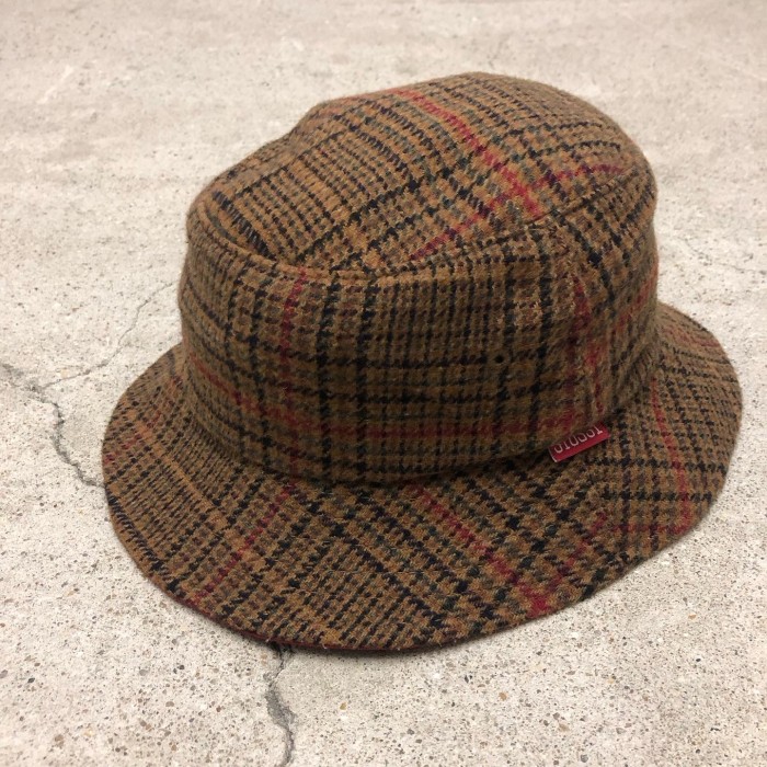 00s OLD STUSSY/Check wool Bucket Hat/USA | Vintage.City 古着屋、古着コーデ情報を発信