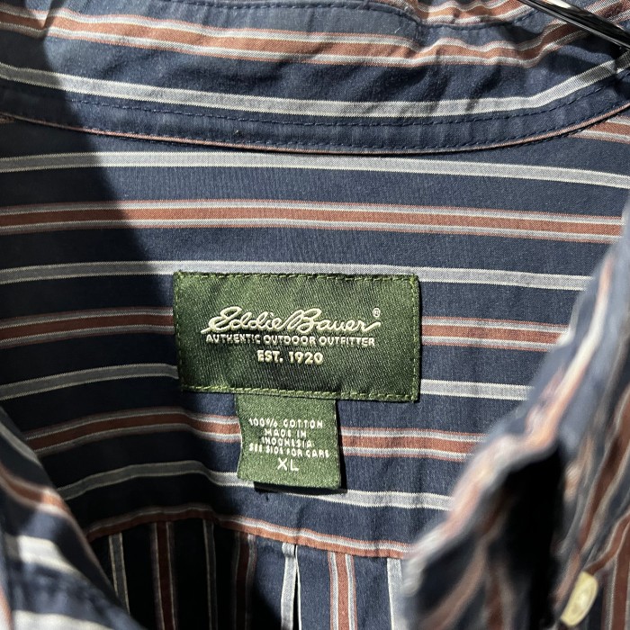 🏷Eddie Bauer/ストライプシャツ | Vintage.City 古着屋、古着コーデ情報を発信